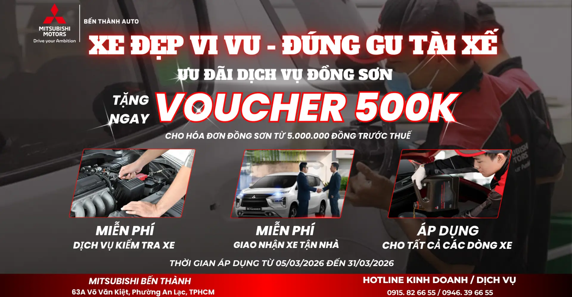 ĐỒNG SƠN Ô TÔ - MITSUBISHI BẾN THÀNH