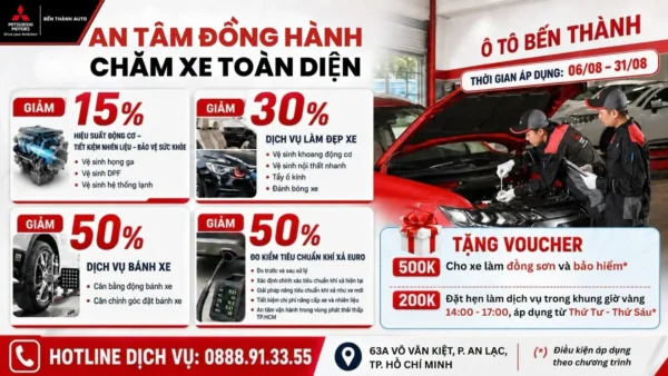 chăm xe toàn diện